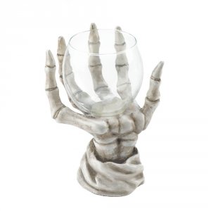 Dragon 10017189 Skeleton Hand Candle Holder