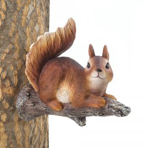 Summerfield 10017219 Lounging Squirrel Tree Decor