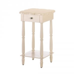 Accent 10017272 Chatham White Side Table