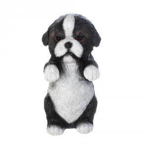 Summerfield 10017276 Climbing Black And White Puppy Decor