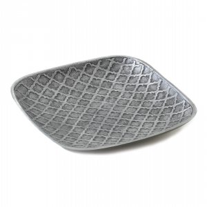 Accent 10017362 Trellis Stamped Square Dish