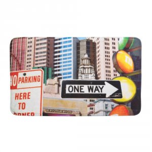 Accent 10017398 City Traffic Signs Floor Mat