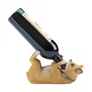 Accent 10017530 Chihuahua Wine Bottle Holder