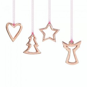 Christmas 10017584 4-piece Mini Ornament Set