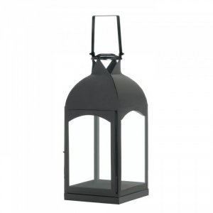 Gallery 10017656 Large Domed Black Candle Lantern