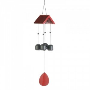 Summerfield 10017706 Birdhouse Roof Windchime