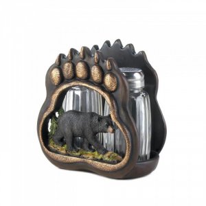 Accent 10017738 Bear Paw Salt And Pepper Holder