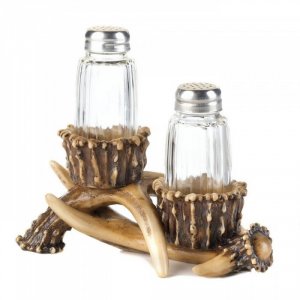 Accent 10017742 Antler Salt And Pepper Holder