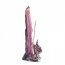 Dragon 10017769 Purple Dragon Geode Incense Stand