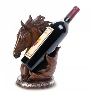 Accent 10017778 Horse Wine Bottle Holder