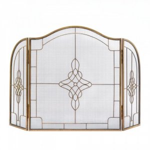 Accent 10017854 Art Deco Fireplace Screen