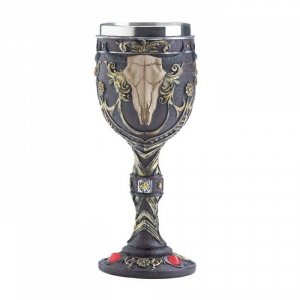 Dragon 10017869 Bull Skull Goblet