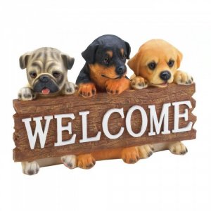 Summerfield 10017870 Dog Welcome Plaque