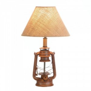 Gallery 10017904 Vintage Camping Lantern Table Lamp