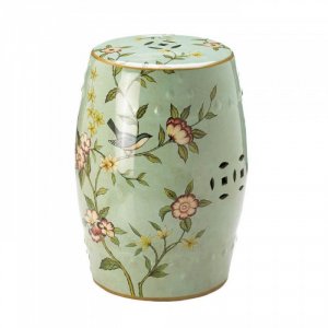 Accent 10017921 Floral Garden Decorative Stool