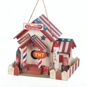 Songbird 10018079 Fireworks Stand Birdhouse