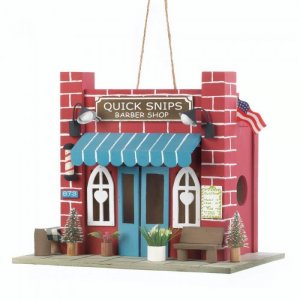 Songbird 10018080 Barber Shop Birdhouse