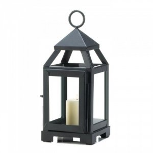 Gallery 10018083 Black Mini Contemporary Lantern