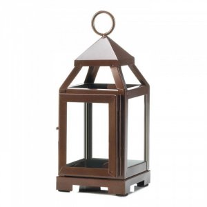 Gallery 10018085 Copper Mini Contemporary Lantern