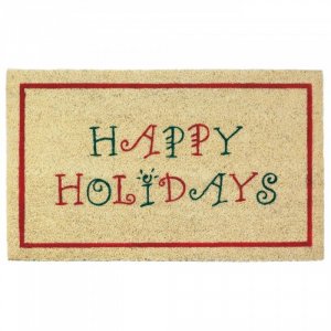 Christmas 10018118 Happy Holidays Welcome Mat