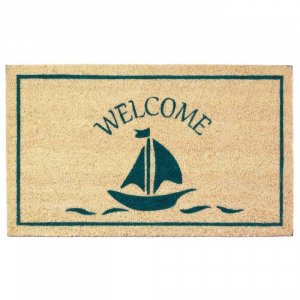 Summerfield 10018121 Sailboat Welcome Mat