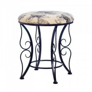 Accent 10018164 Butterfly Printed Stool