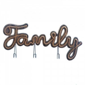 Accent 10018178 Family Sign With Hooks