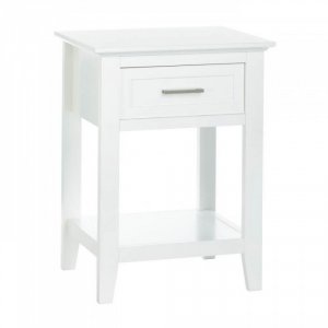 Accent 10018182 White Crosstown Side Table