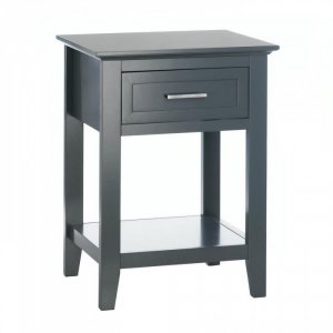 Accent 10018184 Gray Crosstown Side Table