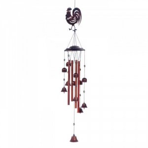 Summerfield 10018224 Rooster Bell Wind Chimes