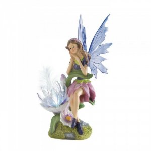 Summerfield 10018276 Solar Fairy With Flower