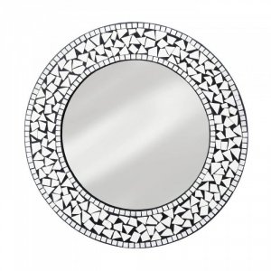 Accent 10018281 Round Mosaic Wall Mirror