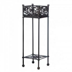 Accent 10018286 Cast Iron Square Plant Stand