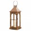 Gallery 10018314 Large Rose Gold Wooden Lantern