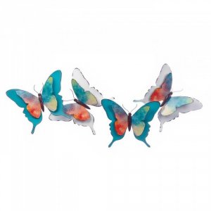 Accent 10018329 Watercolor Butterfly Wall Decor