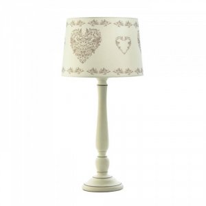 Gallery 10018335 Vintage Hearts Table Lamp