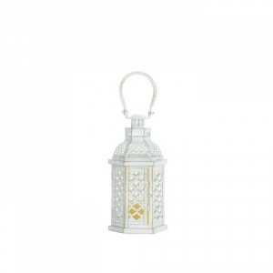 Gallery 10018354 White Moroccan Glamour Lantern