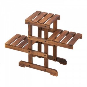 Summerfield 10018436 Zigzag Pallet Plant Stand