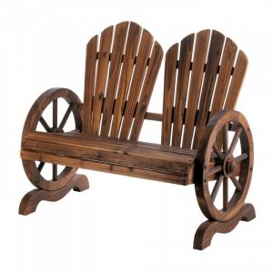 Summerfield 10018438 Wagon Wheel Couple Chair