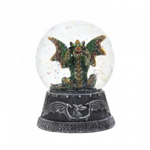 Dragon 10018452 Green Dragon Water Globe