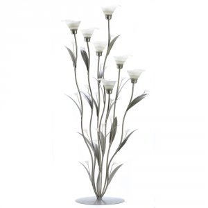 Gallery 12794 Silver Calla Lily Candleholder 100