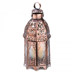 Gallery 13366 Copper Moroccan Candle Lamp 100