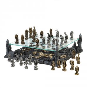 Dragon 15190 Two Tier Dragon Chess Set 100