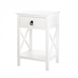 Accent 15214 Classic White Side Table 100