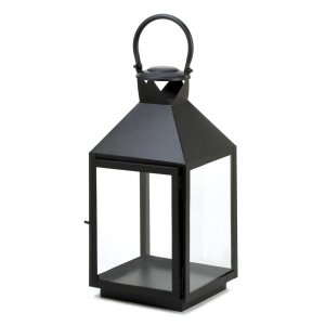 Gallery 15220 Large Classic Black Candle Lantern 100