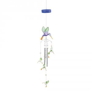 Summerfield 38432 Light-up Hummingbird Windchime 100