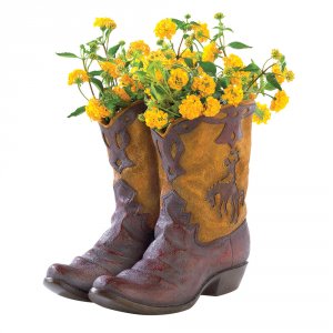 Summerfield 38447 Cowboy Boots Garden Planter Pot 100