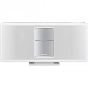 Panasonic SC-HC05W Compact Stereo System With Ipod Dock, White