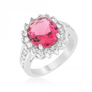 Icon J10456 Red Cambridge Elegance Ring (size: 09) R07730r-c10-09