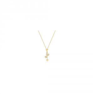 Icon J10650 Golden Heart Charm Pendant P11421g-c01